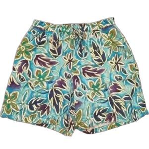 D.P.S. Woman 100% Rayon Burmuda Style Shorts Size 1X